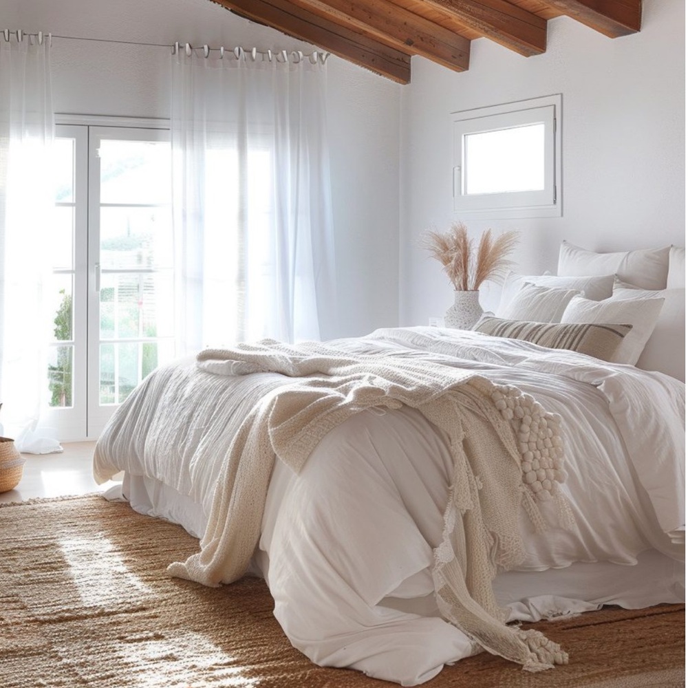 🆕 White 100% Egyptian Cotton Sheets Cooling Luxury Hotel Queen Crisp Clean Relax